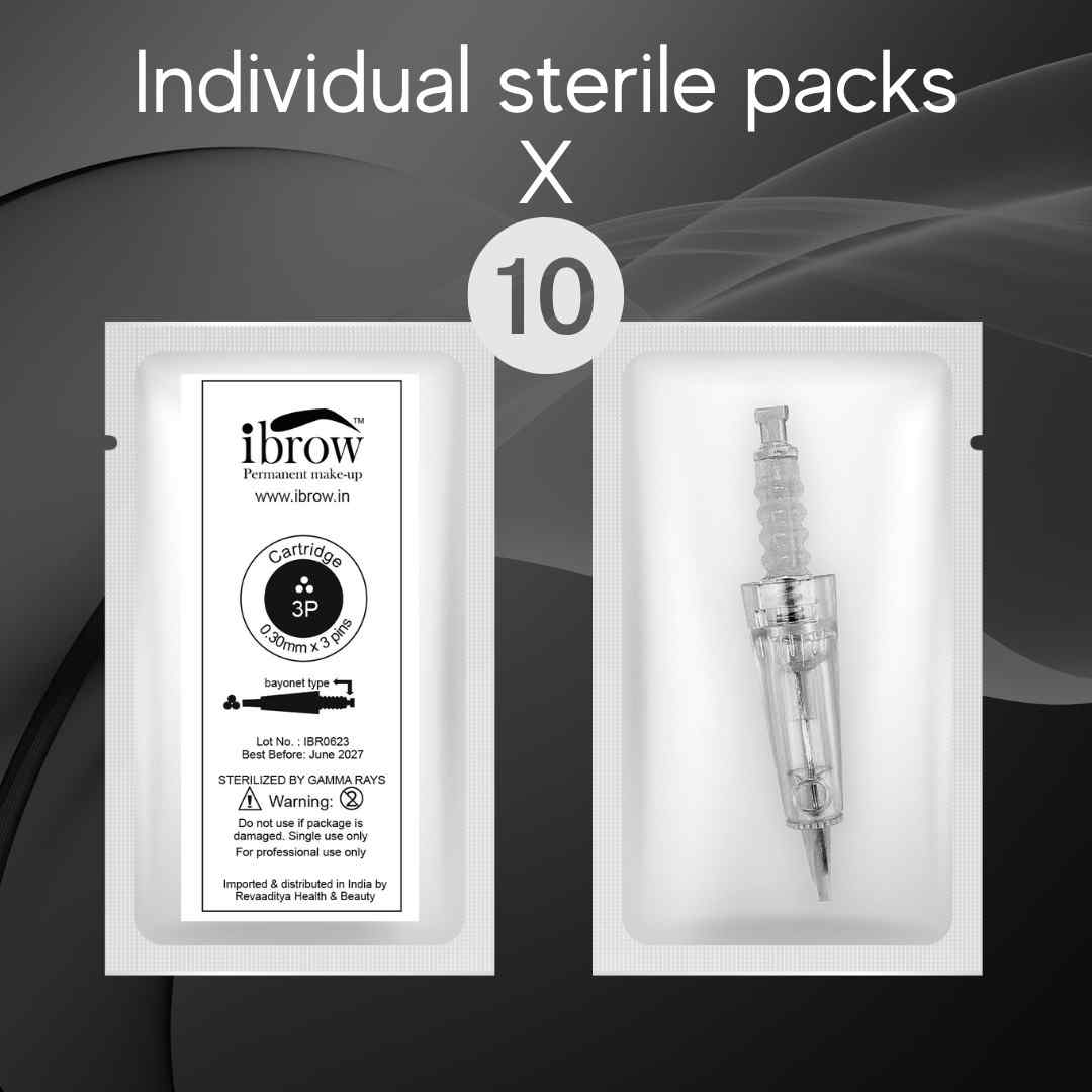 ibrow 3P – 3Pin Bayonet-Type Cartridges – 0.30 mm (10 Pcs) - Image 4