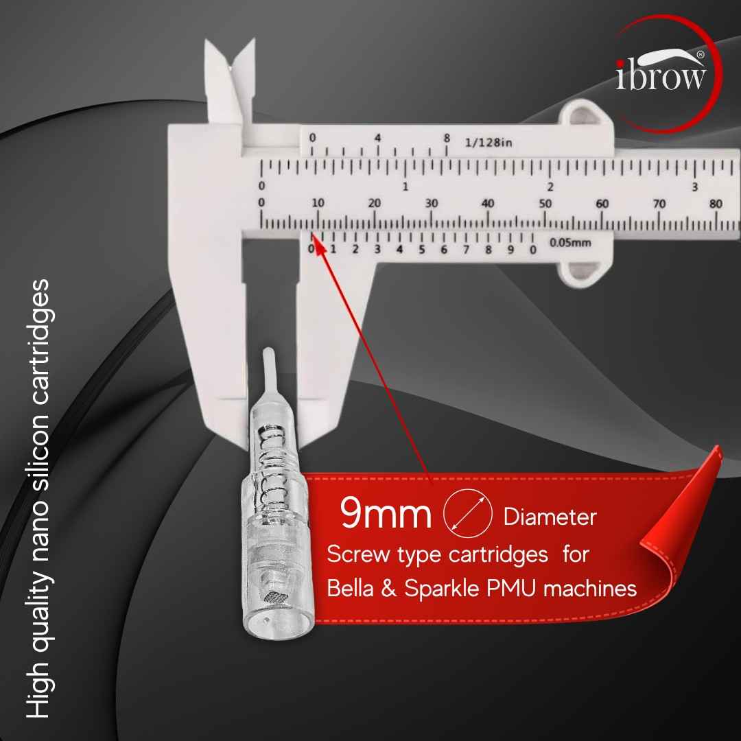 ibrow 3D Nano Square Screw-Type Cartridges (10 Pcs) - Image 6