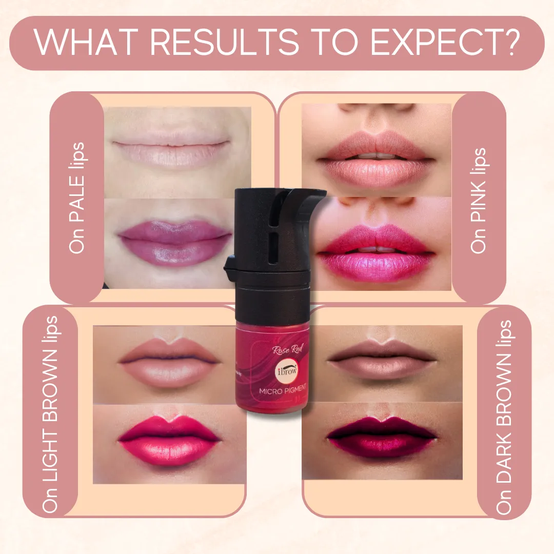 ibrow Rose Red Liquid Pigment 2