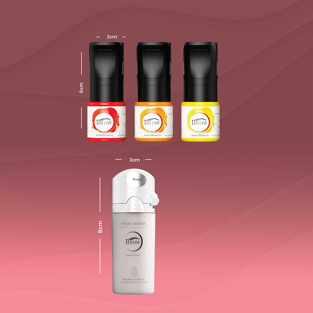 Dark Lip Correction Pigment Kit - 4 Premium Colours for Lips - Image 5