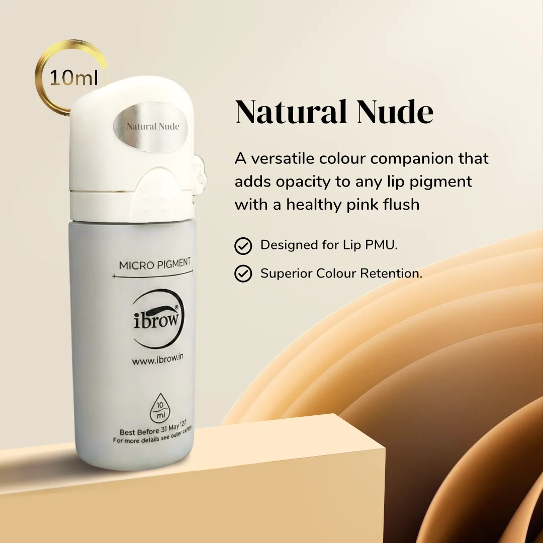 ibrow Natural Nude Semi-Cream Premium Pigment for Lips – 10 ml