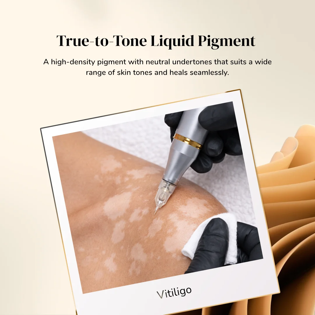 ibrow Vit Caramel Premium Liquid Pigment for Vitiligo Camouflage – 5ml - Image 2