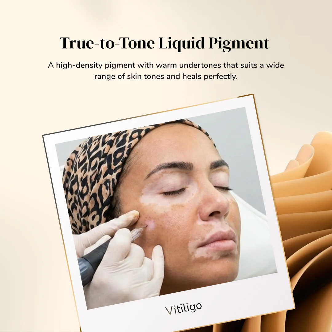 ibrow Vit Coffee Premium Liquid Pigment for Vitiligo Camouflage – 5ml - Image 2