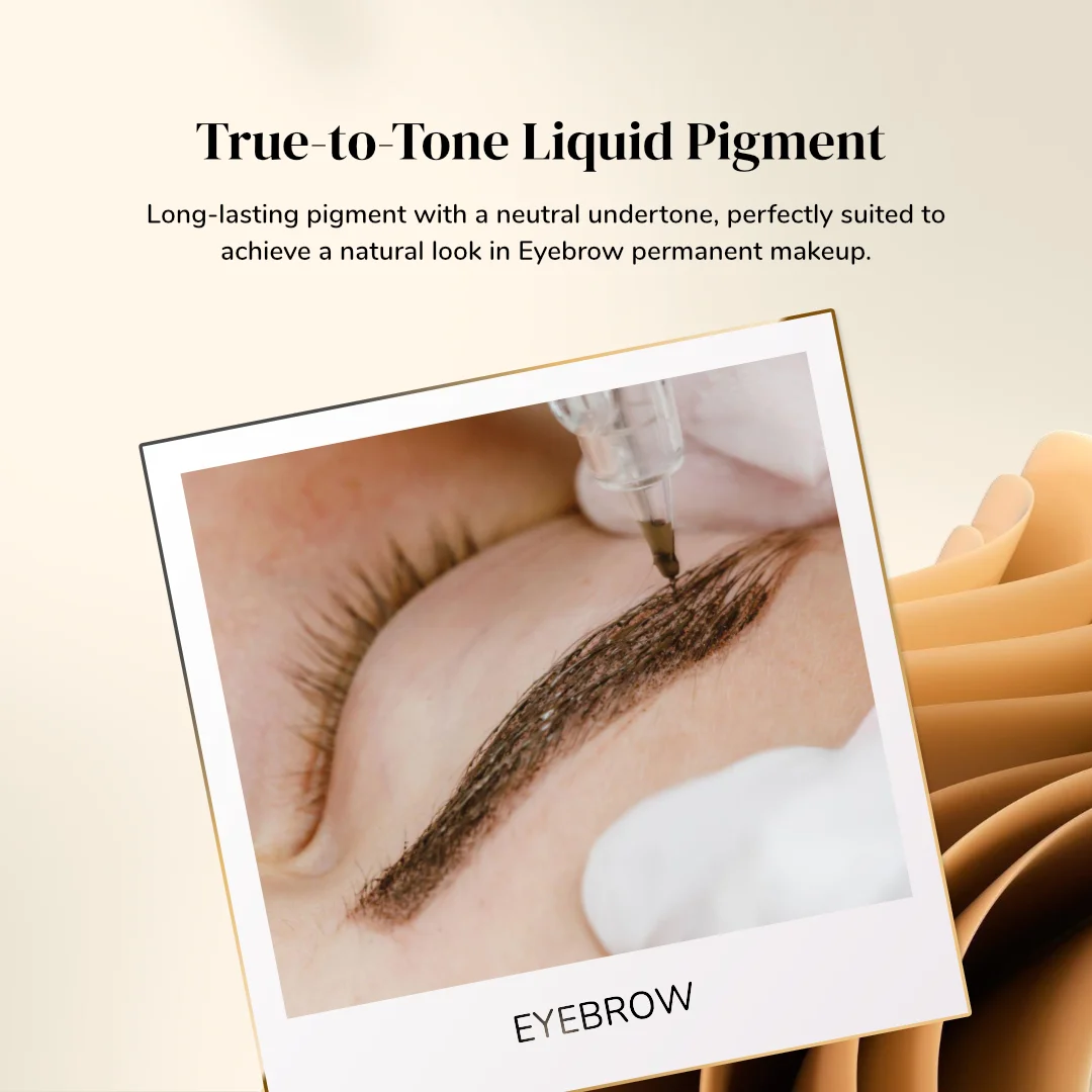 ibrow Walnut Black Premium Liquid Pigment for Eyebrow PMU – 5ml - Image 2