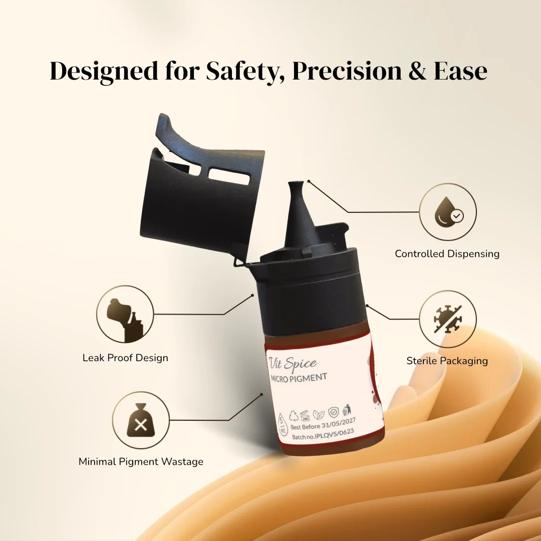 ibrow Vit Spice Premium Liquid Pigment for Vitiligo Camouflage – 5ml - Image 4