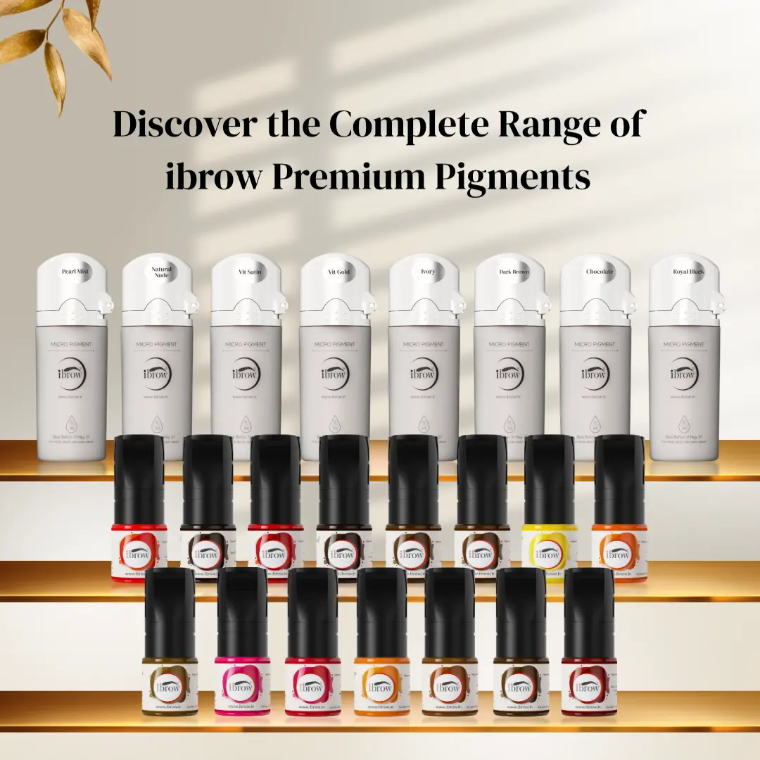 ibrow Vivid Red Premium Liquid Pigment for Lip PMU – 5ml - Image 6